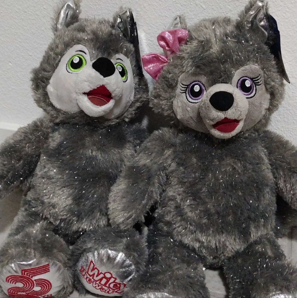 Build A Bear 25th Anniversary Wolves